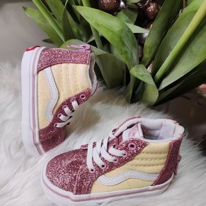 Vans kids Slip-On Vhigh top (Infant/Toddler) new